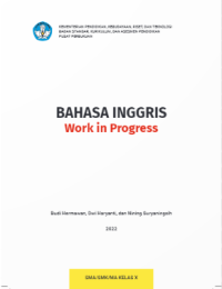 Image of Bahasa inggris work in progress