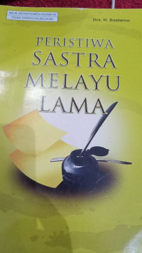 Image of PERISTIWA SASTRA MELAYU LAMA
