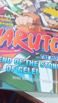 Image of Naruto The Movie Legend Of the Stone Of Gelel vol 1