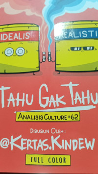 Image of TAHU GAK TAHU ANALISIS CULTURE + 62