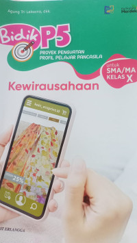 Image of Bidik P5 Kewirausahaan KM Untu SMA/MA Kelas X mengenal Kewirausahaan Batik Ecoprint