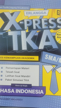 Image of X-PRESS TKA SMA/MA BAHASA INDONESIA