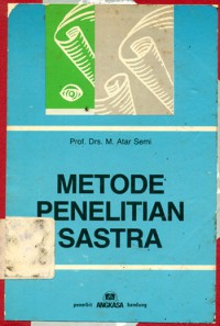 Image of Metode Penelitian Sastra