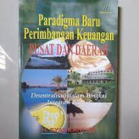 Image of paradigma baru perimbangan keuangan pusat dan daerah